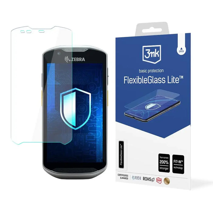 3mk FlexibleGlass Lite™ hybrid glass on Zebra TC57 - Cell phone tempered glass<<<HurtelXML