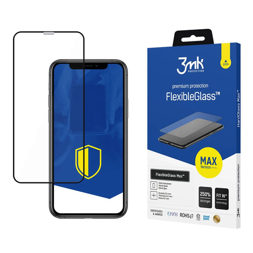 3mk FlexibleGlass Max™ hybrid glass for iPhone X - Cell phone tempered glass<<<HurtelXML
