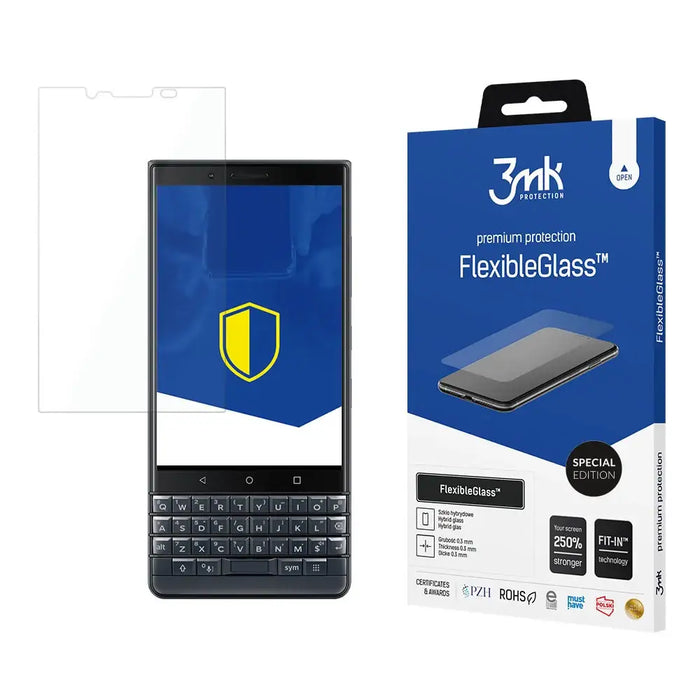 3mk FlexibleGlass™ Special Edition hybrid glass for Blackberry KEY2 - Cell phone tempered glass<<<HurtelXML