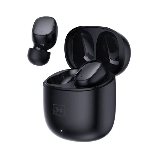 3mk FlowBuds wireless in-ear Bluetooth headphones - black - Cell phone tempered glass<<<HurtelXML