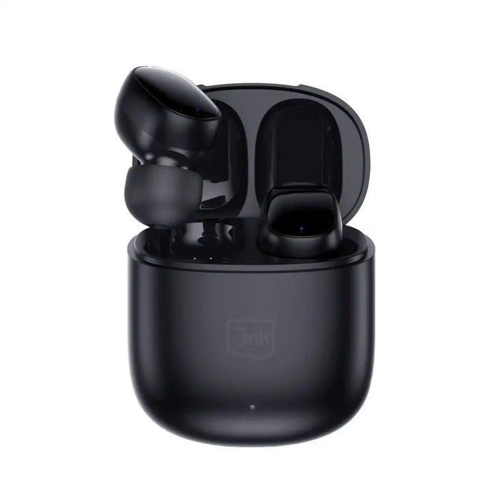 3mk FlowBuds wireless in-ear Bluetooth headphones - black - Cell phone tempered glass<<<HurtelXML
