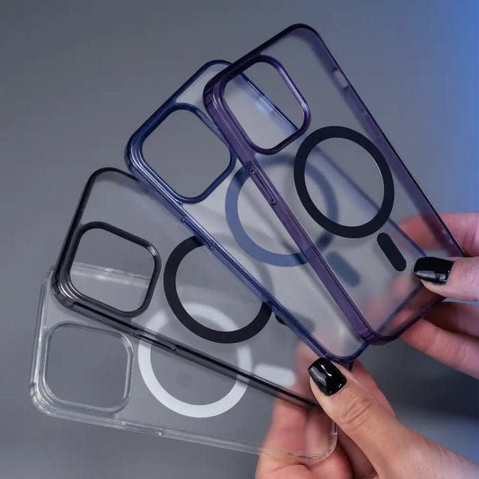 3mk Frosty MagCase Blue Case for Apple iPhone 14 Pro Max - Blue - *Kategoria tymczasowa<<<HurtelXML