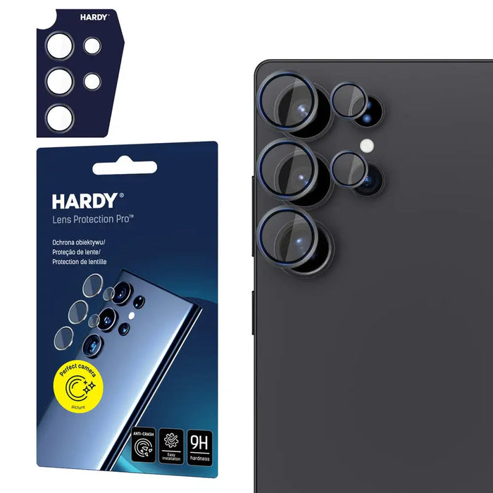 3mk HARDY Lens Protection Pro for Samsung Galaxy S25 Ultra - Black - *Kategoria tymczasowa<<<HurtelXML