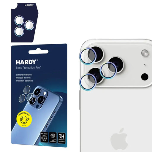 3mk HARDY Lens Protection Pro Glass for iPhone 17 Pro / 17 Pro Max - Multicolor - Cell phone tempered glass<<<HurtelXML