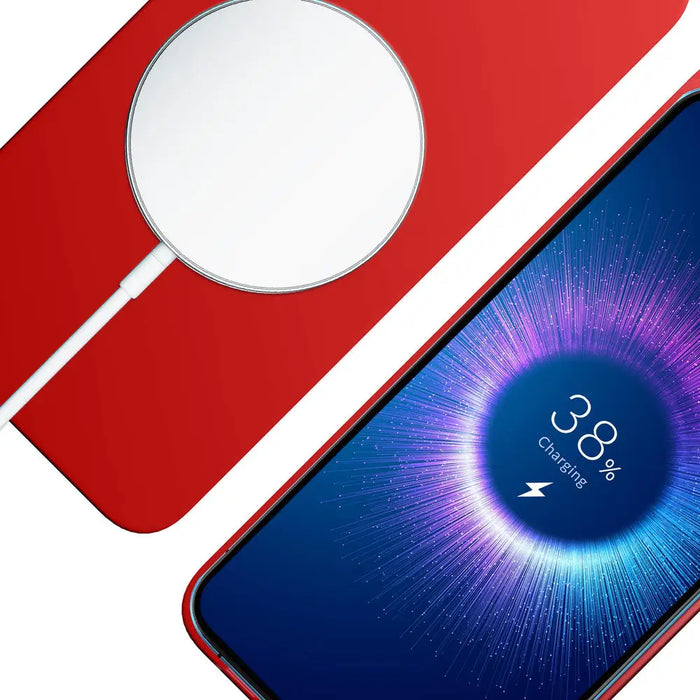 3mk Hardy MagSilicone Case for Apple iPhone 14 Plus - Red - *Kategoria tymczasowa<<<HurtelXML