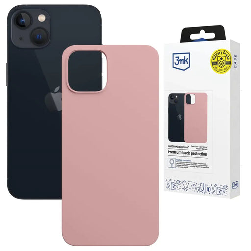 3mk Hardy MagSilicone Case for Apple iPhone 15 Plus - Pink - Cell phone cases and covers<<<HurtelXML