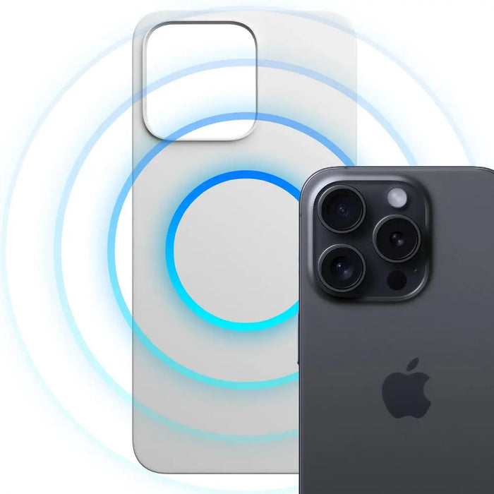 3mk Hardy MagSilicone Case for Apple iPhone 15 Pro - White - *Kategoria tymczasowa<<<HurtelXML