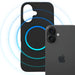 3mk Hardy MagSilicone Case for Apple iPhone 16 Plus - Black - *Kategoria tymczasowa<<<HurtelXML