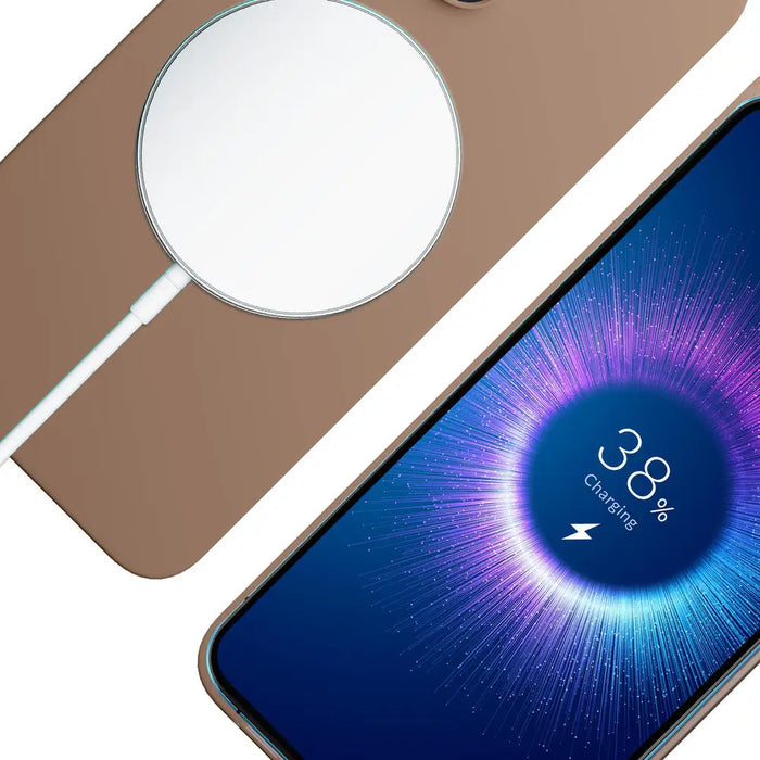 3mk Hardy MagSilicone Case for iPhone 14 Pro Max - Gold - *Kategoria tymczasowa<<<HurtelXML