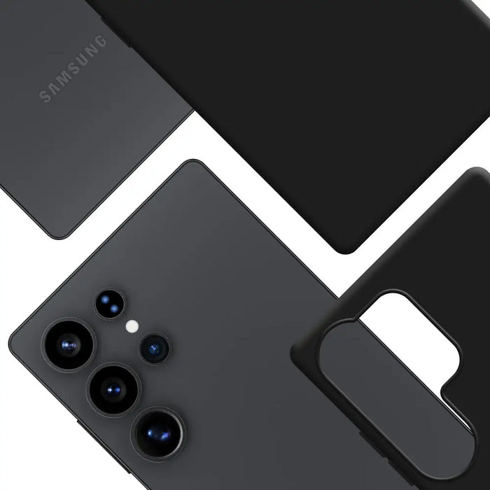 3mk Hardy MagSilicone Case for Samsung Galaxy S25 Ultra - Black - *Kategoria tymczasowa<<<HurtelXML