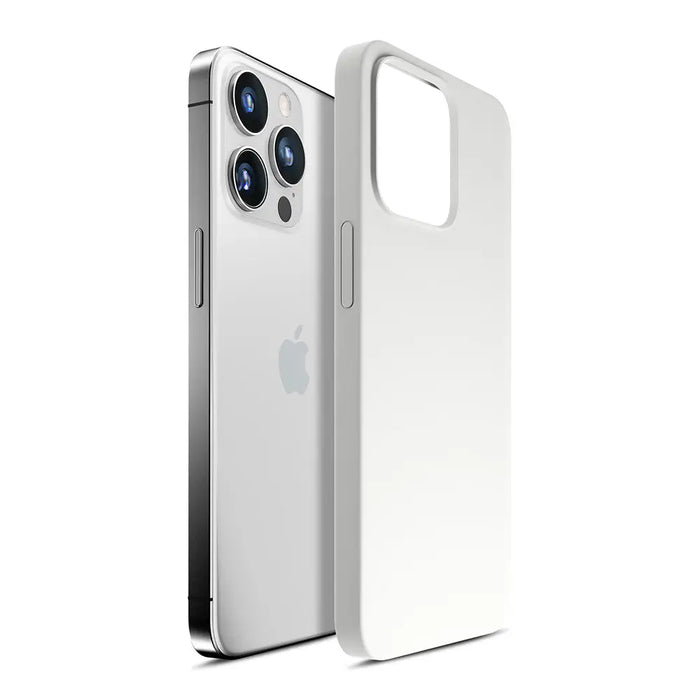 3mk Hardy Silicone MagCase for iPhone 14 Pro Max - White - *Kategoria tymczasowa<<<HurtelXML