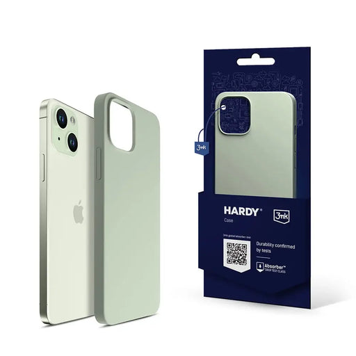 3mk Hardy Silicone MagCase for iPhone 15 - green - Cell phone cases and covers<<<HurtelXML