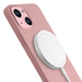 3mk Hardy Silicone MagCase for iPhone 15 Plus - Pink - *Kategoria tymczasowa<<<HurtelXML