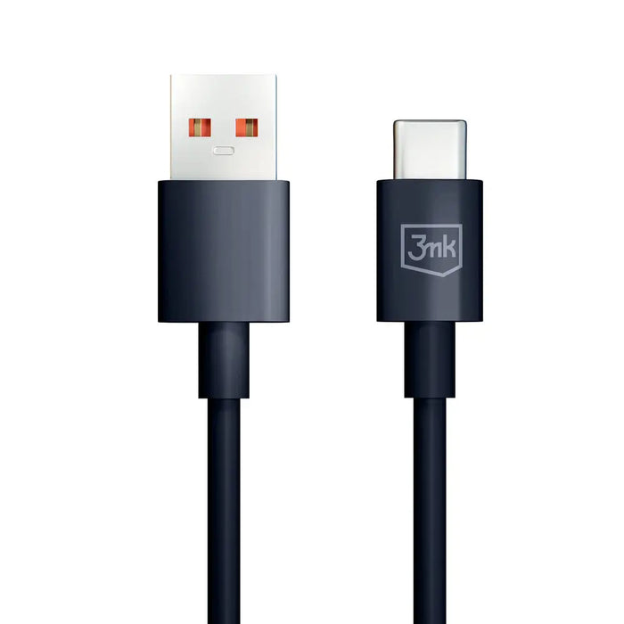 3mk Hyper Cable USB-A / USB-C 1.2m 5A - black - Cables and tapes<<<HurtelXML