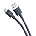 3mk Hyper Cable USB-A / micro USB 5V 2.4A 1.2m - black - *Kategoria tymczasowa<<<HurtelXML