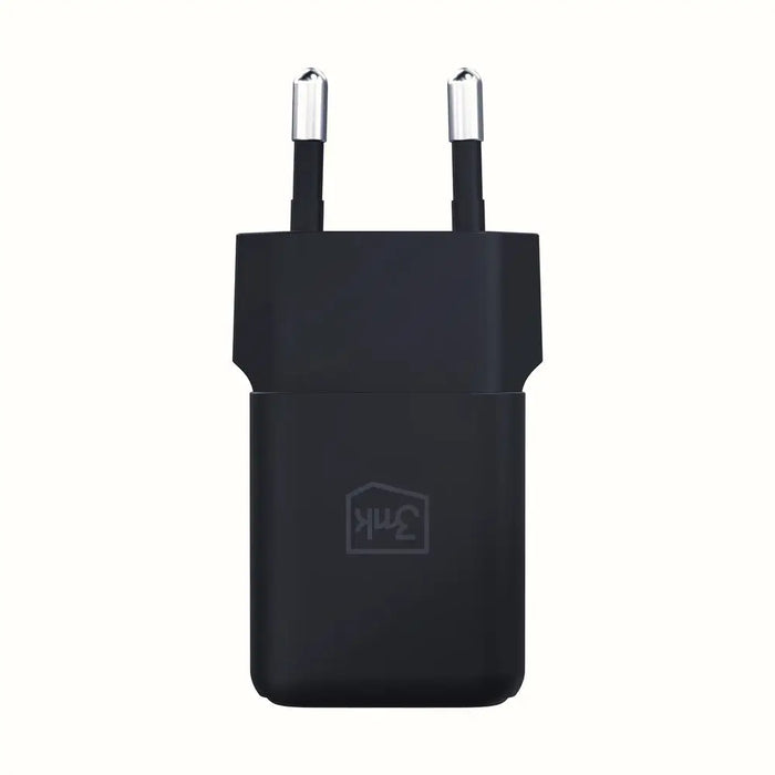 3mk Hyper GaN Charger 20W QC4+ PD PPS USB-C USB-A Wall Charger - Black - *Kategoria tymczasowa<<<HurtelXML