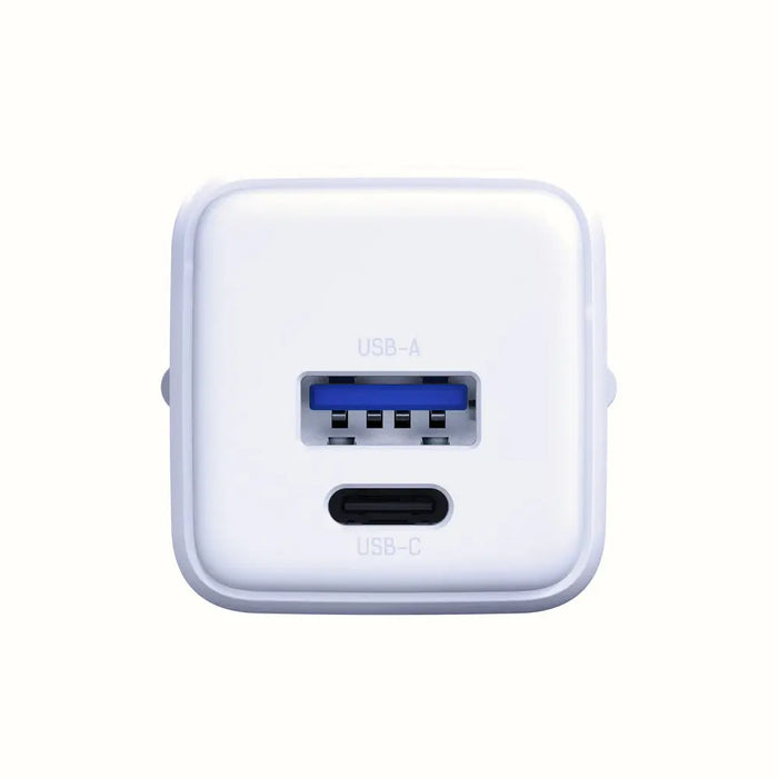 3mk Hyper GaN Charger 20W QC4+ PD PPS USB-C USB-A Wall Charger - White - *Kategoria tymczasowa<<<HurtelXML