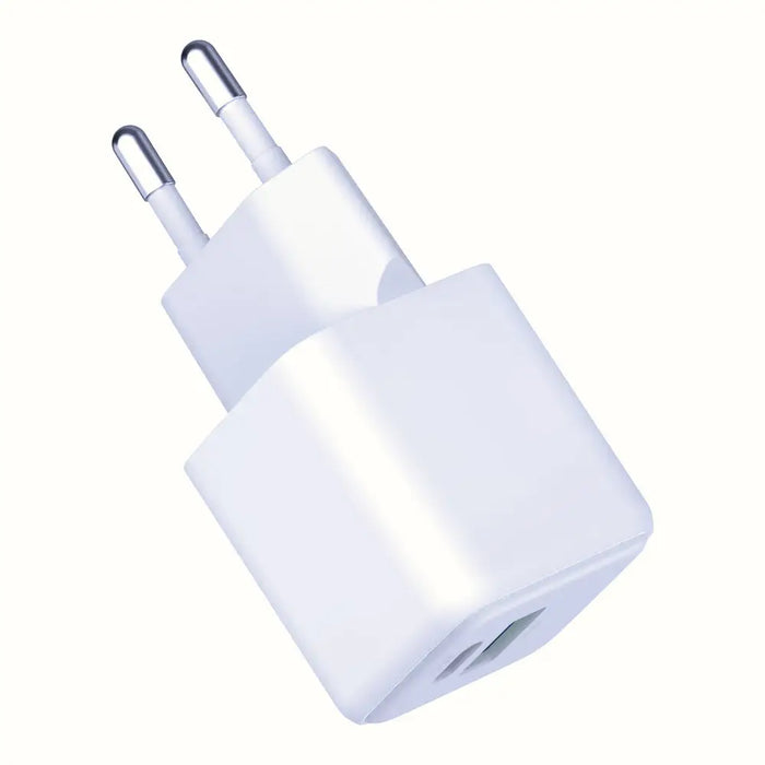 3mk Hyper GaN Charger 20W QC4+ PD PPS USB-C USB-A Wall Charger - White - *Kategoria tymczasowa<<<HurtelXML