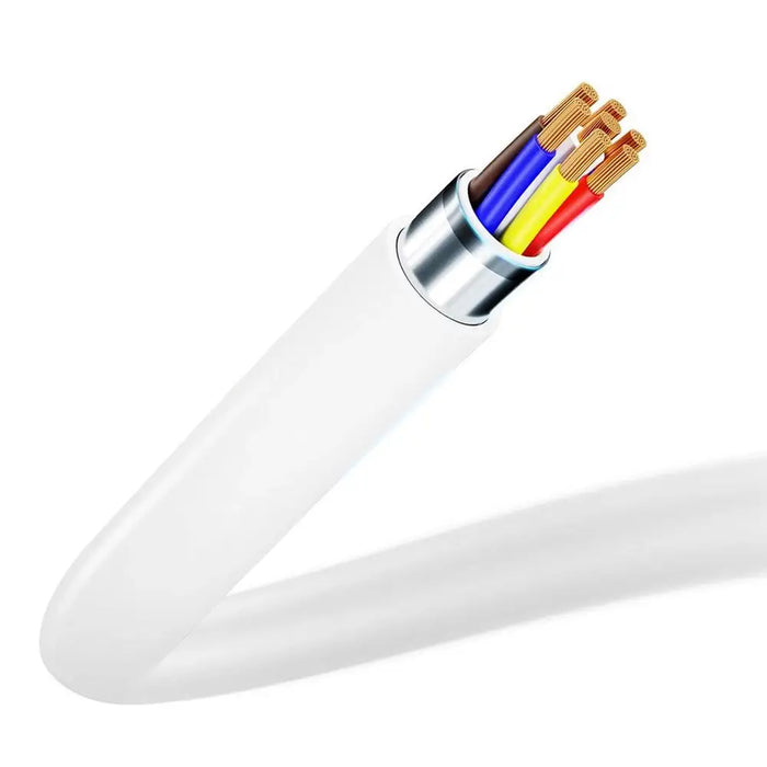 3mk Hyper USB-A Lightning cable 1.2m 5V/2.1A 12W - white - Cables and tapes<<<HurtelXML