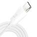 3MK HyperSilicone Cable USB-C / USB-C white cable 1m 60W 3A - Cell phone tempered glass<<<HurtelXML