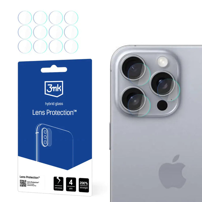 3mk Lens Protection Camera Cover for iPhone 16 Pro - *Kategoria tymczasowa<<<HurtelXML