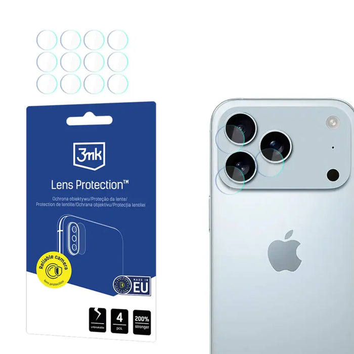 3mk Lens Protection Camera Glass for Apple iPhone 17 Pro Max - Cell phone tempered glass<<<HurtelXML