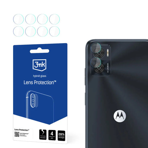 3mk Lens Protection™ Hybrid Camera Glass for Motorola Moto E22 / E22i - *Kategoria tymczasowa<<<HurtelXML