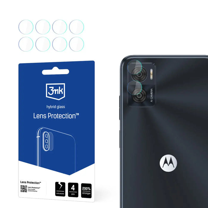 3mk Lens Protection™ Hybrid Camera Glass for Motorola Moto E22 / E22i - *Kategoria tymczasowa<<<HurtelXML