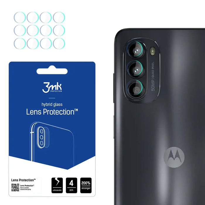 3mk Lens Protection™ hybrid camera glass for Motorola Moto G52 - Cell phone tempered glass<<<HurtelXML