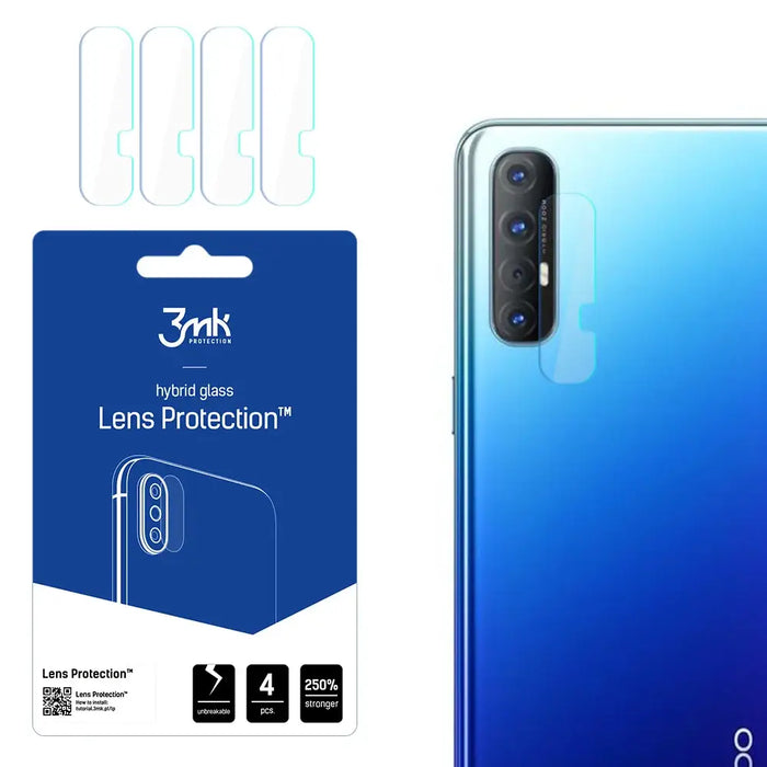 3mk Lens Protection™ hybrid camera glass for Oppo Reno 3 Pro - Cell phone tempered glass<<<HurtelXML