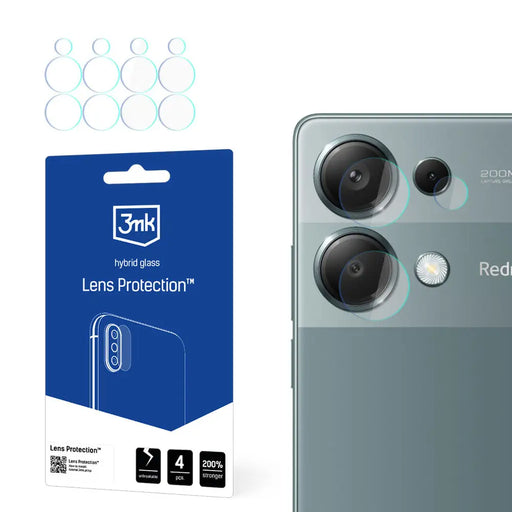 3mk Lens Protection™ hybrid camera glass for Redmi Note 13 Pro 4G - *Kategoria tymczasowa<<<HurtelXML