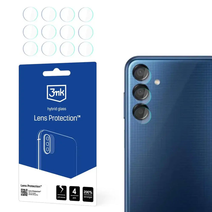 3mk Lens Protection™ hybrid camera glass for Samsung Galaxy M15 5G - Cell phone tempered glass<<<HurtelXML