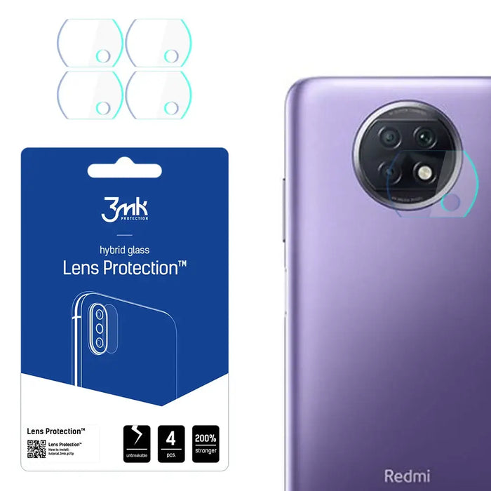 3mk Lens Protection™ hybrid camera glass for Xiaomi Redmi Note 9T 5G - Cell phone tempered glass<<<HurtelXML