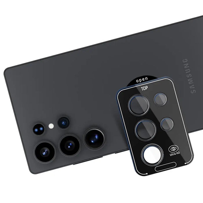 3mk Lens Protection Pro Black Camera Lens Glass for Samsung Galaxy S25 Ultra - *Kategoria tymczasowa<<<HurtelXML