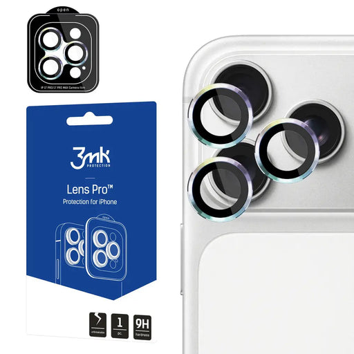 3mk Lens Protection Pro Camera Lens Glass for Apple iPhone 17 Pro /17 Pro Max - Multicolor - *Kategoria