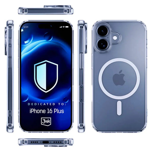3mk MagCase with MagSafe for iPhone 16 Plus - Transparent - *Kategoria tymczasowa<<<HurtelXML