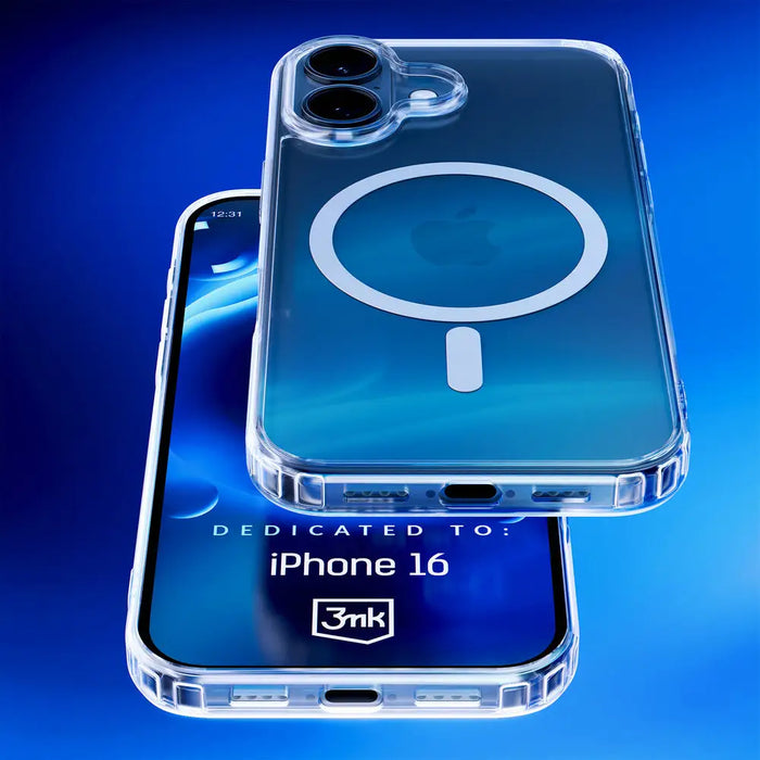 3mk MagCase with MagSafe for iPhone 16 - transparent - *Kategoria tymczasowa<<<HurtelXML
