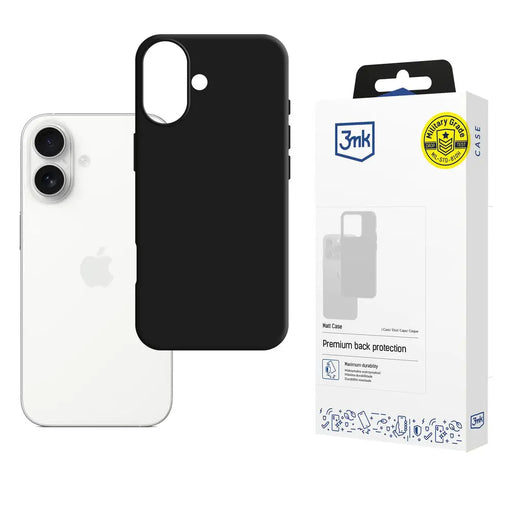 3mk Matt Case for Apple iPhone 17 - Black - *Kategoria tymczasowa<<<HurtelXML