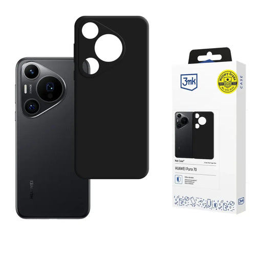 3mk Matt Case for Huawei Pura 70 Pro / 70 Pro+ - black - Cell phone cases and covers<<<HurtelXML