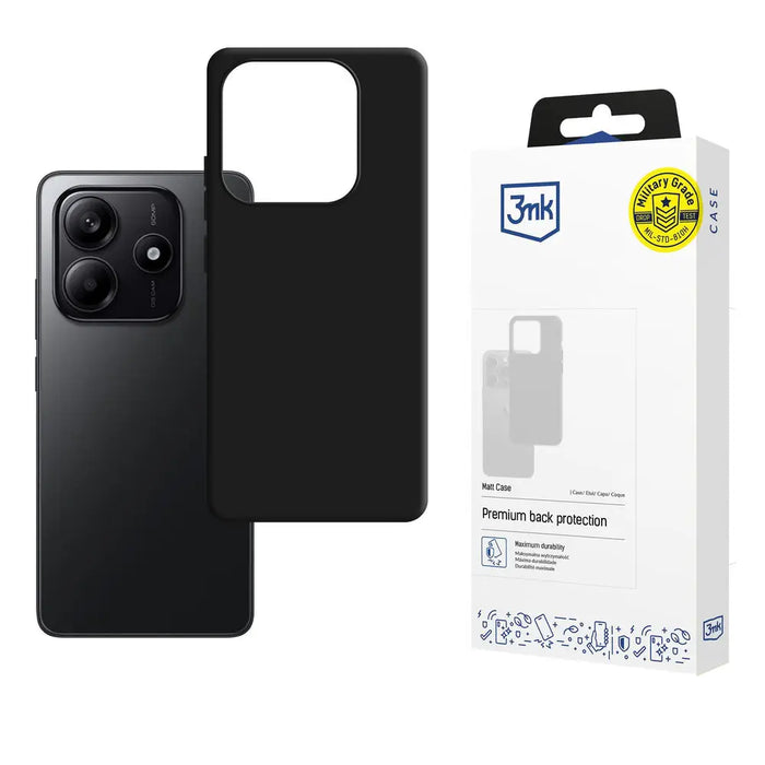 3mk Matt Case for Infinix Smart 8 - Matte Black - *Kategoria tymczasowa<<<HurtelXML