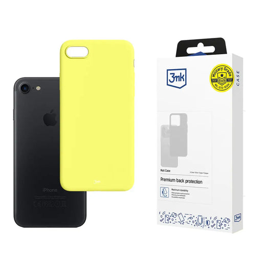 3mk Matt Case for iPhone 7 / 8 / SE 2020 / SE 2022 - yellow - *Kategoria tymczasowa<<<HurtelXML