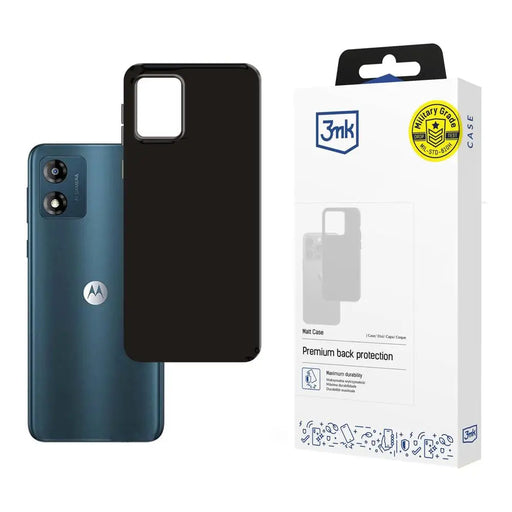 3mk Matt Case for Motorola Moto E13 - black - *Kategoria tymczasowa<<<HurtelXML