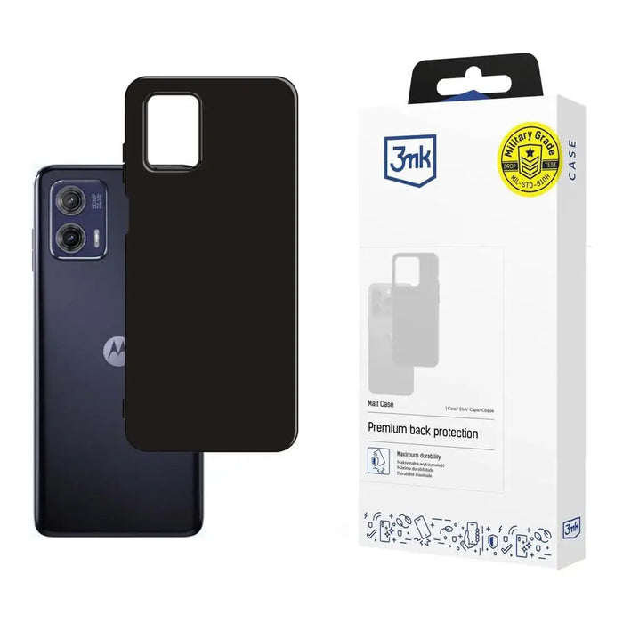 3mk Matt Case for Motorola Moto G73 5G - black - Cell phone cases and covers<<<HurtelXML