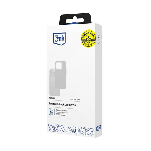 3mk Matt Case for Motorola Moto G84 5G - black - *Kategoria tymczasowa<<<HurtelXML