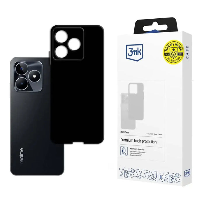 3mk Matt Case for Realme C53 - Black - Cell phone cases and covers<<<HurtelXML