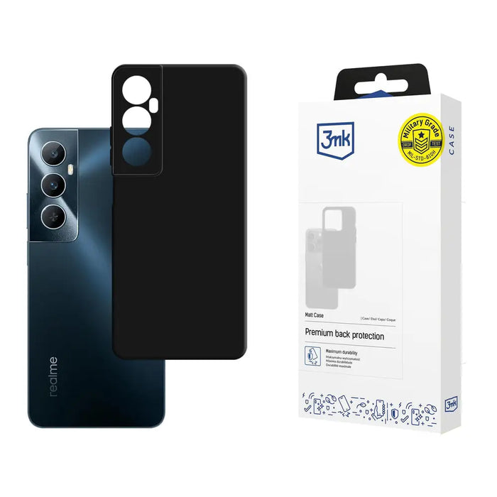 3mk Matt Case for Realme C65 - Black - *Kategoria tymczasowa<<<HurtelXML