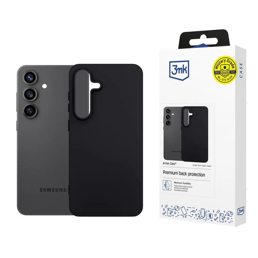 3mk Matt Case for Samsung Galaxy S25 FE - Matte Black - *Kategoria tymczasowa<<<HurtelXML
