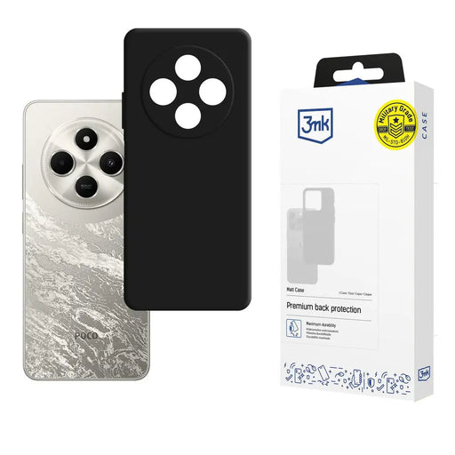 3mk Matt Case for Xiaomi Poco C75 - black - *Kategoria tymczasowa<<<HurtelXML