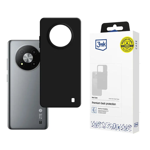 3mk Matt Case for ZTE Blade A73 - Black - *Kategoria tymczasowa<<<HurtelXML