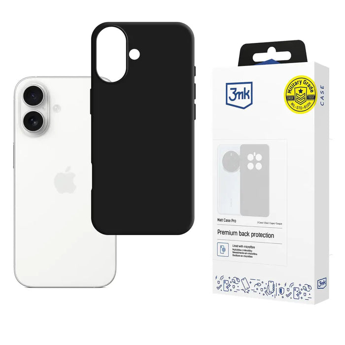 3mk Matt Case Pro for Apple iPhone 17 - matte black - *Kategoria tymczasowa<<<HurtelXML